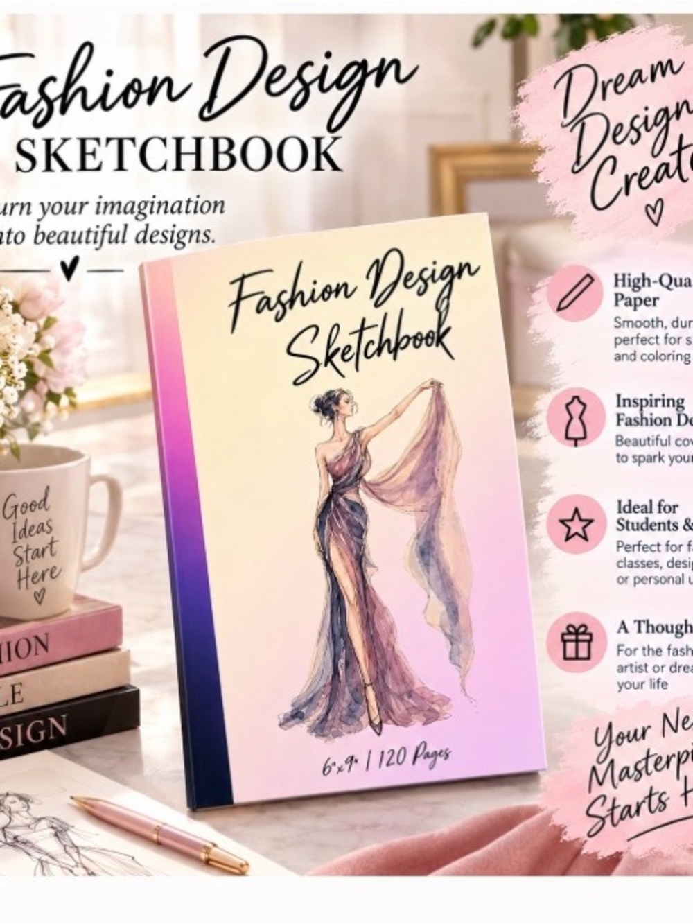 FASHION design Sketchbook